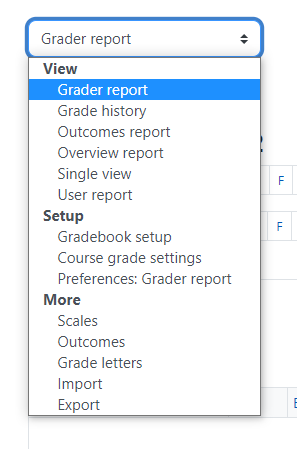 Using Scales & Letters in the Moodle Gradebook